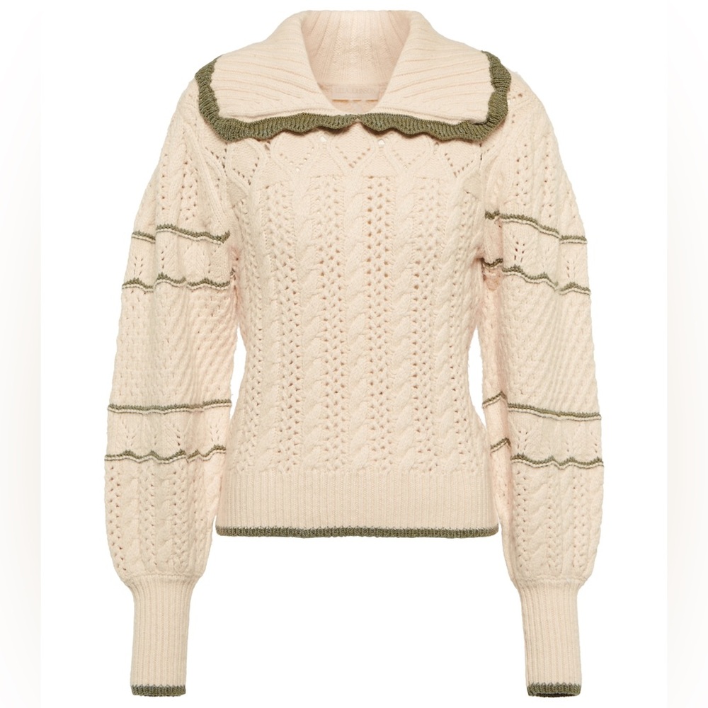 ULLA JOHNSON
Osian knitted cotton-blend sweater